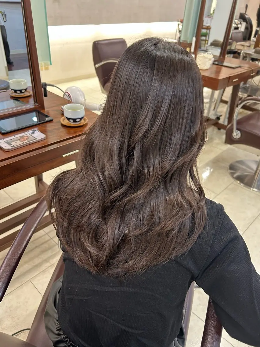カラー ヘアカラー 掛川 真那斗のヘアスタイル