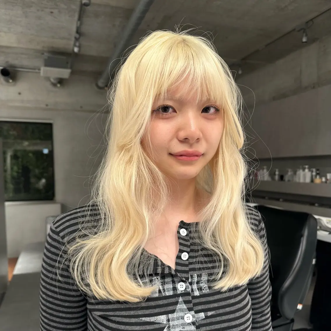 カラー ヘアカラー チバ ユウリのヘアスタイル