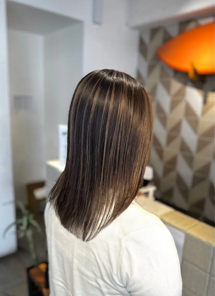 ミディアム ヘアカラー トリートメント 【髪質改善/透明感】 上野 聖斗のヘアスタイル