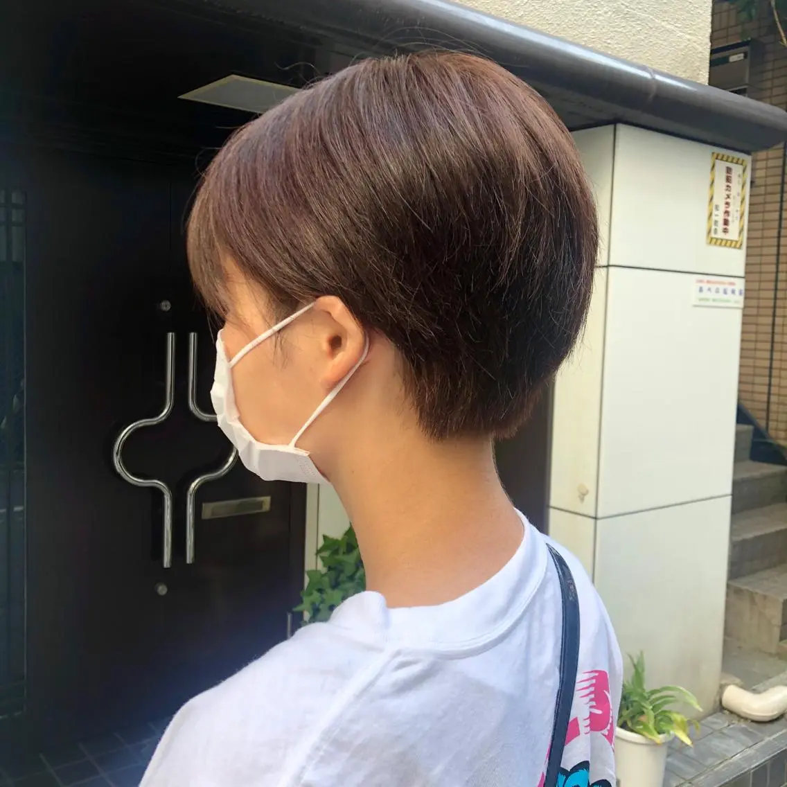 ショート カラー ブラウンカラー ピンクカラー ピンクブラウン ,comma momoka🪄のヘアスタイル
