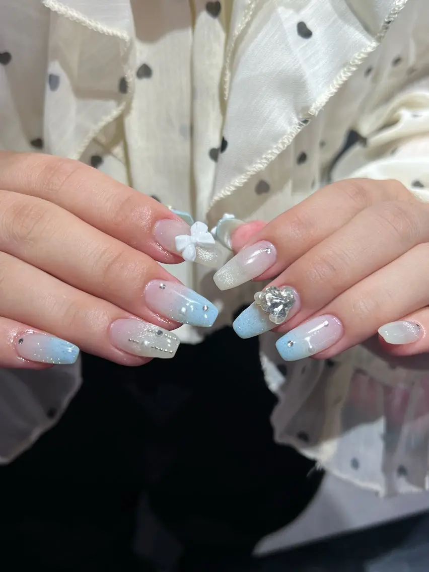 ネイル ハンドネイル Hata nail 🎀個性派ニュアンスのネイルデザイン