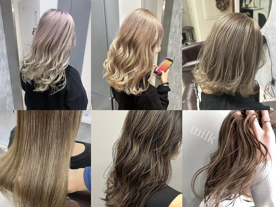カラー ヘアカラー トリートメント 池袋/カラー特化🎨 ロング料金なし🩵のヘアスタイル