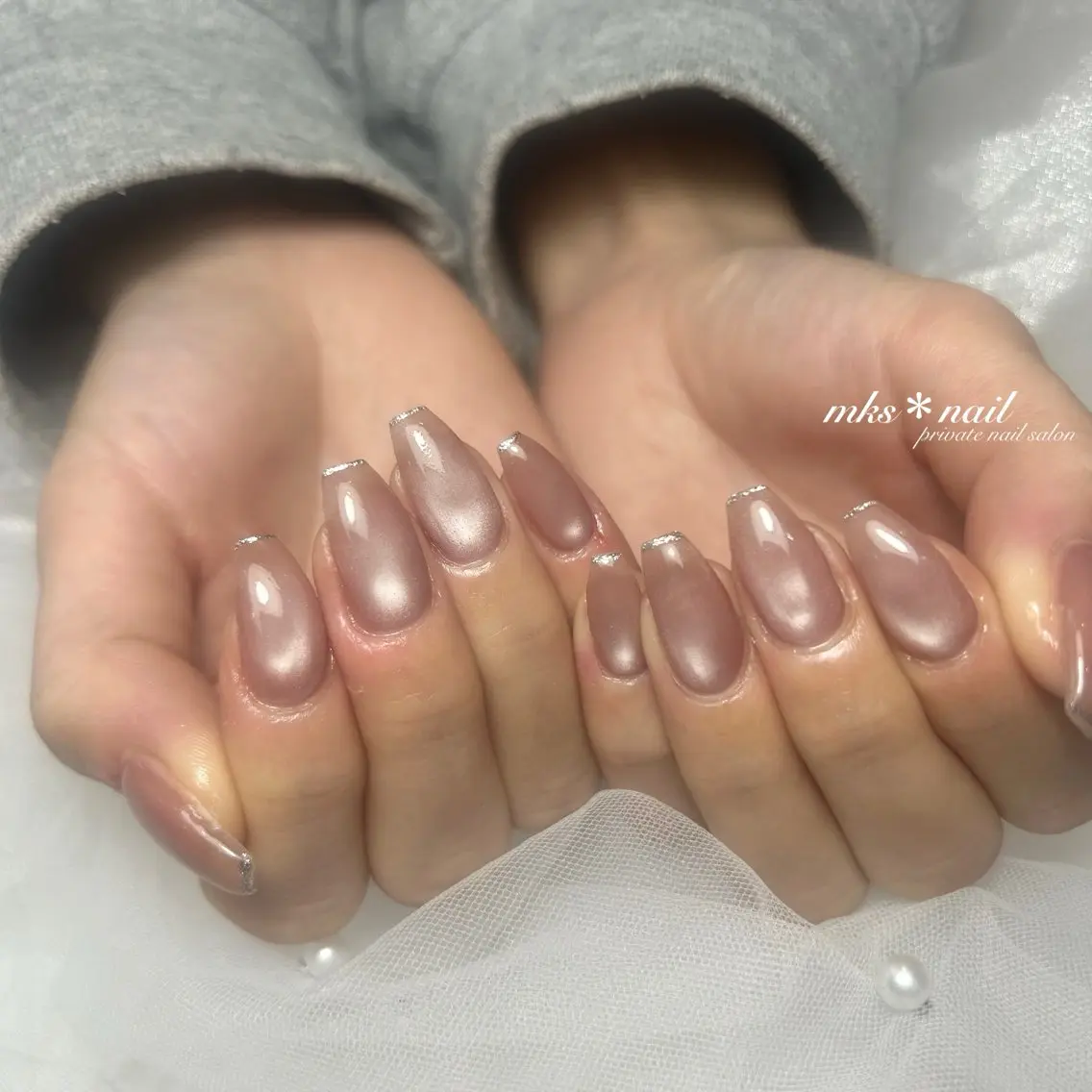 ネイル mks＊nail //  枚方長尾のネイルデザイン