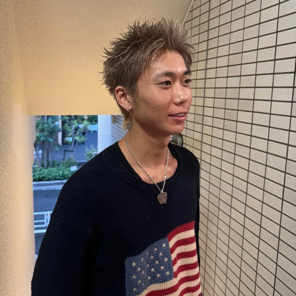 ショート カラー メンズ カット ヘアカラー トリートメント 高松大輝/メンズ /レイヤーカットのヘアスタイル