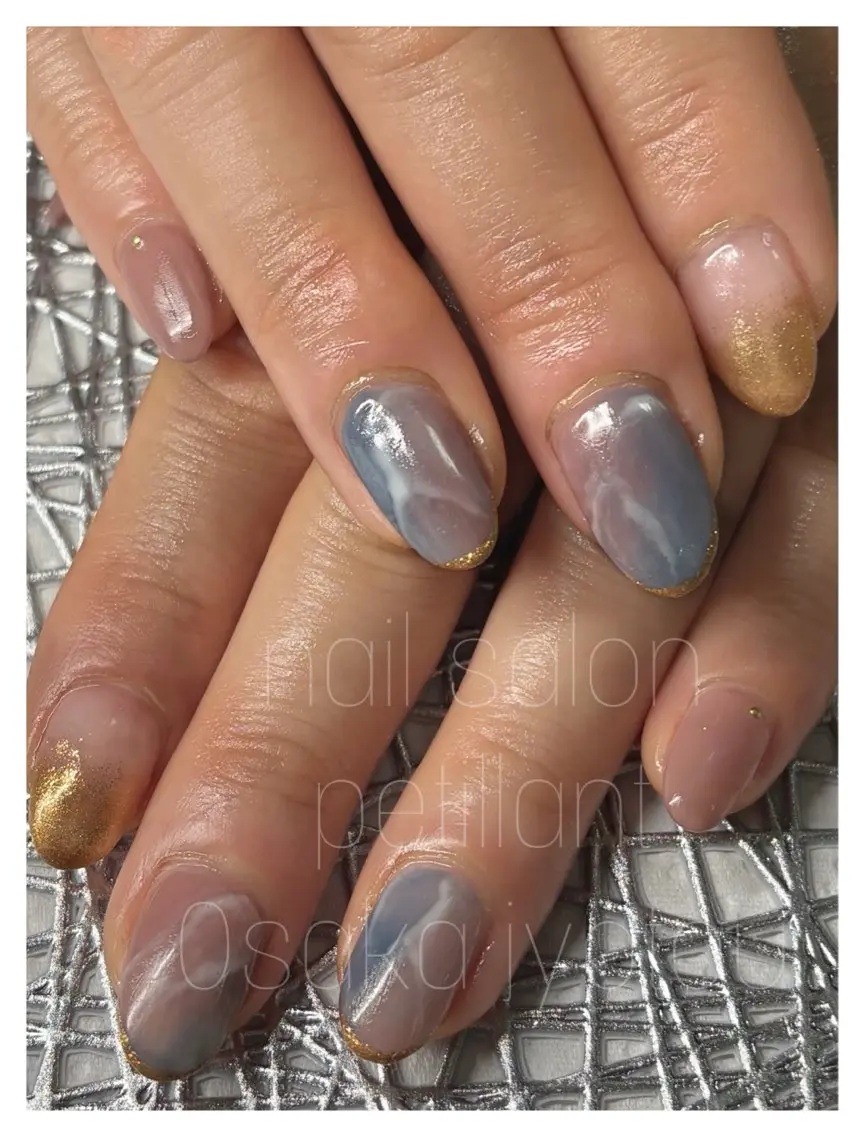 ネイル アートネイル nail salon petillantのネイルデザイン