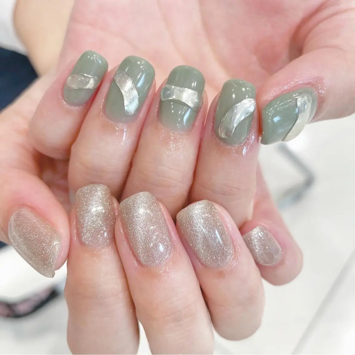 ネイル ハンドネイル Ash関内ネイリスト 荒木のネイルデザイン