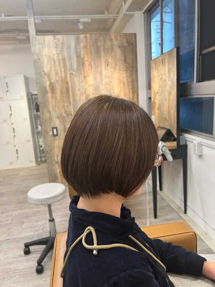 ショート ショートボブ ボブ ショートヘア ⚜️メンズカット・パ ーマ/ひかる⚜️のヘアスタイル