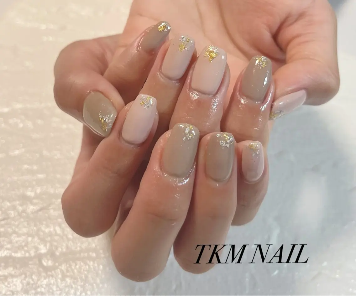 ネイル オフィスネイル シンプルネイル ______ TKM  NAILのネイルデザイン