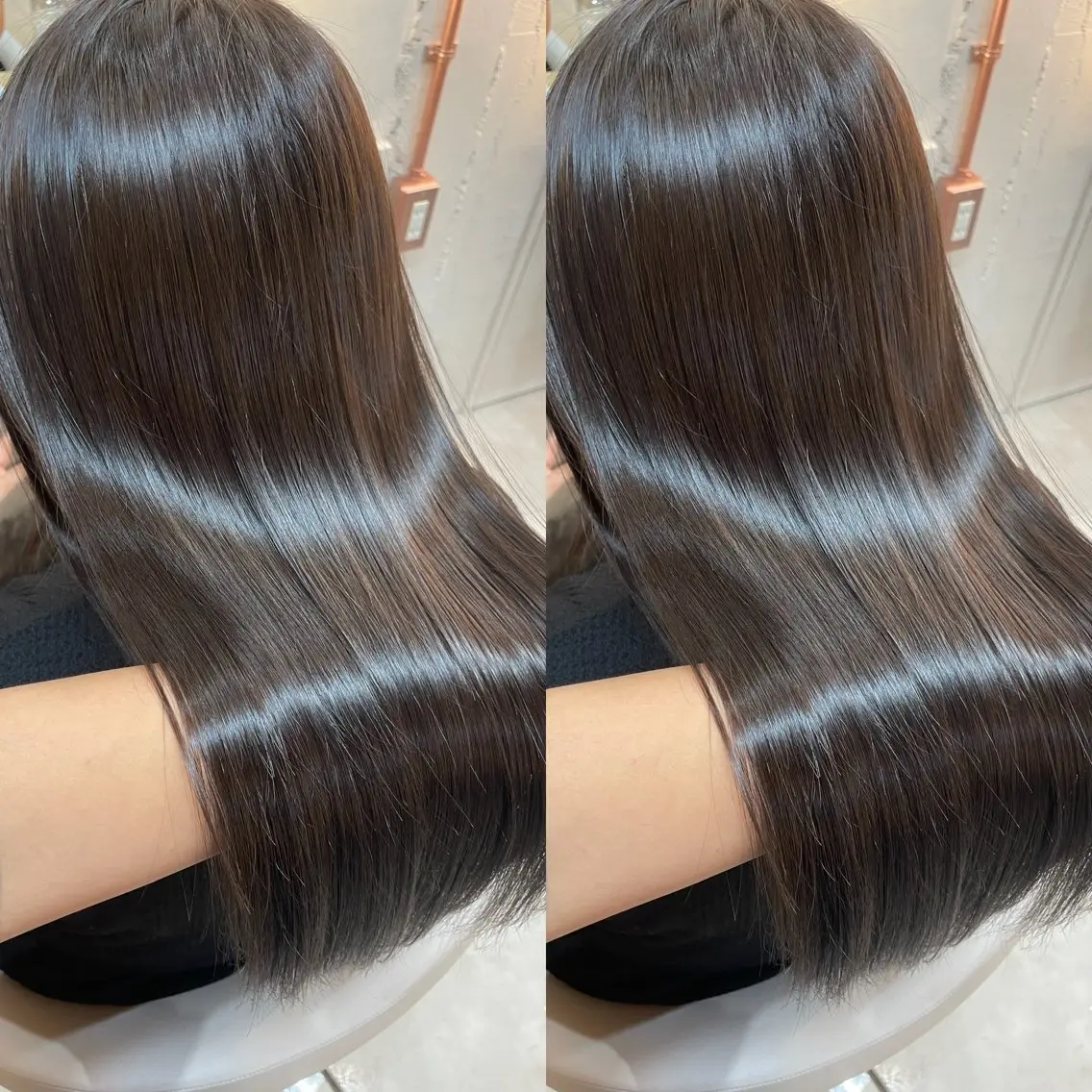 ロング カラー ヘアカラー トリートメント ヘアセット ブリーチ無しダブル カラー🦕まどかのヘアスタイル