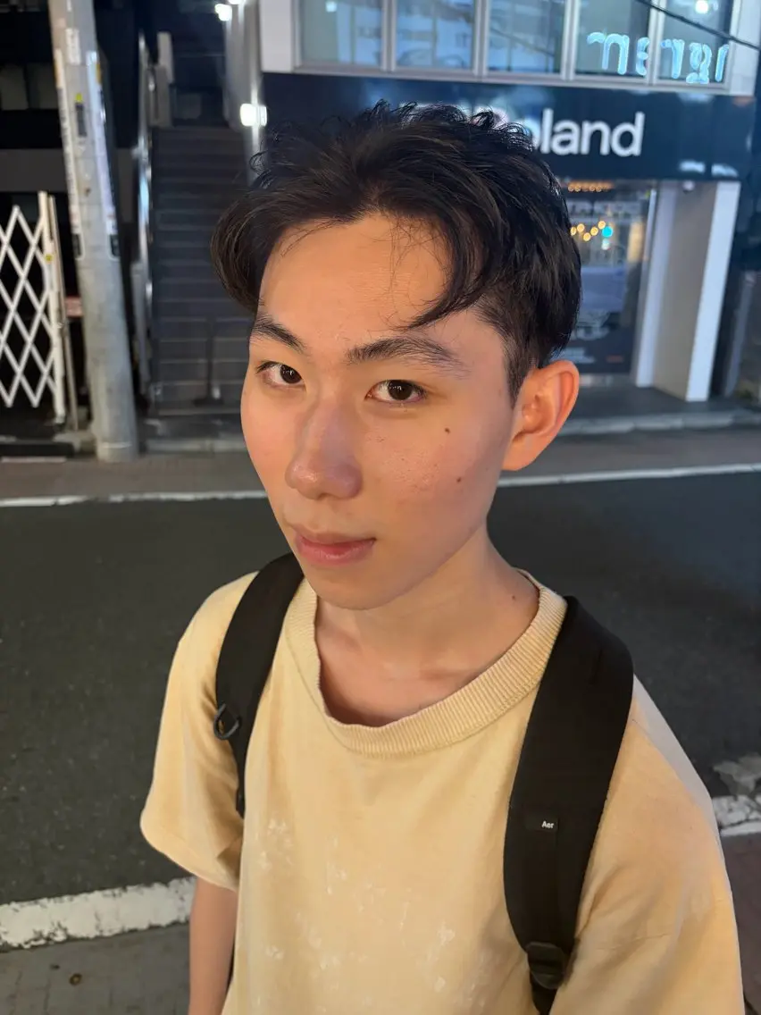 メンズ デザインカラー🌈 メイク💄ヒカリ🌟のヘアスタイル