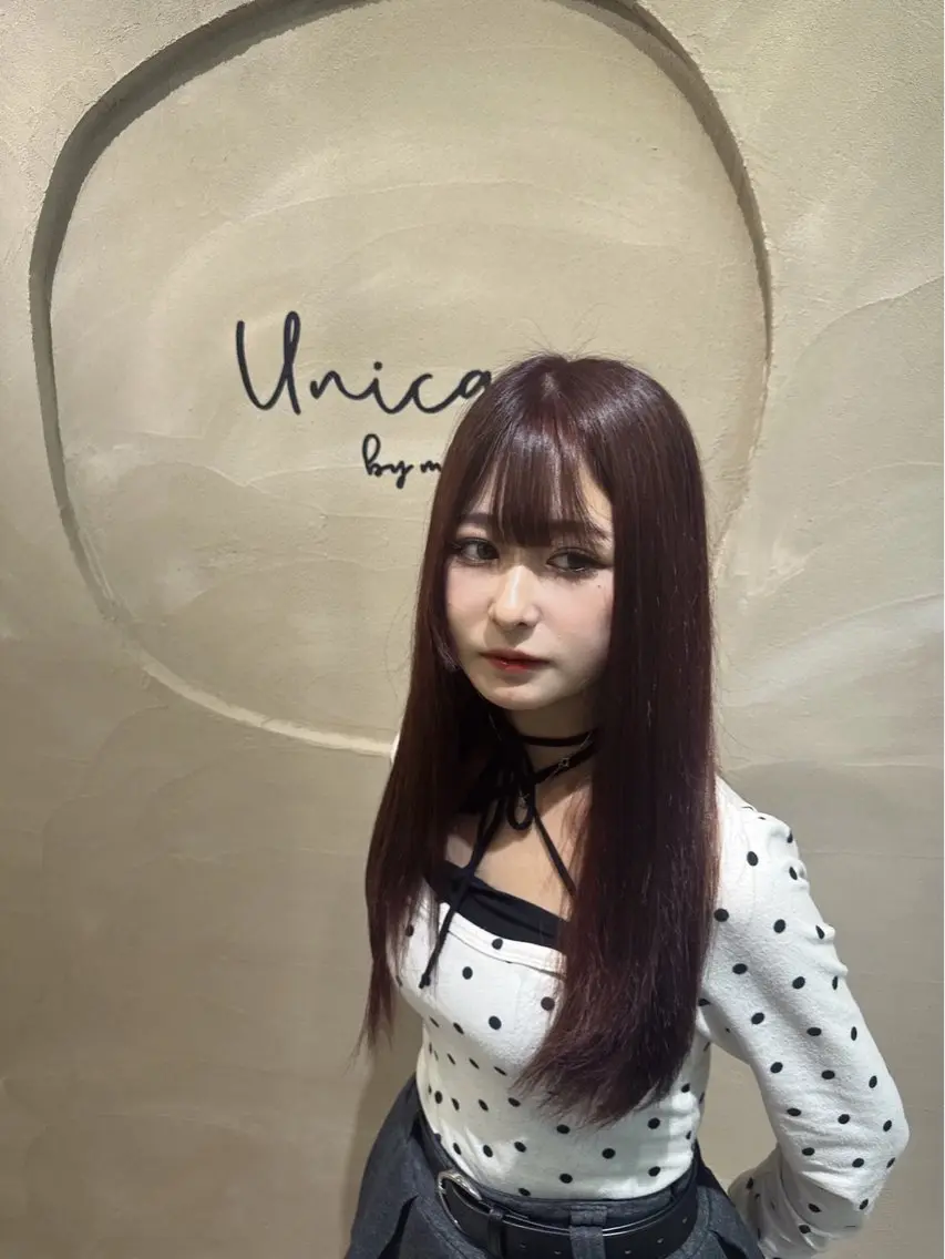 ロング カラー Mayuka 🩶のヘアスタイル