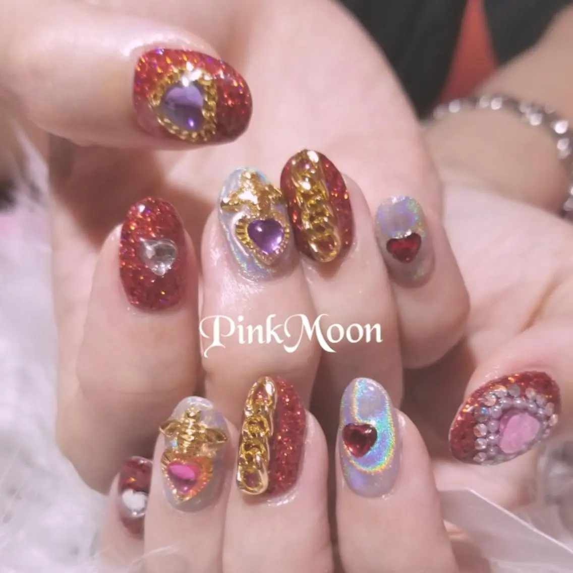 ネイル その他(ネイル) PinkMoon Nozomiのネイルデザイン