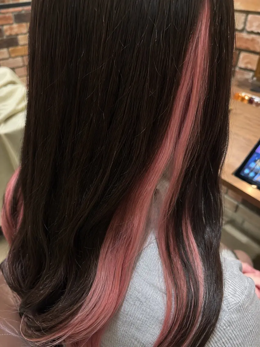 カラー ヘアカラー elk まな🐈⬛🎀のヘアスタイル