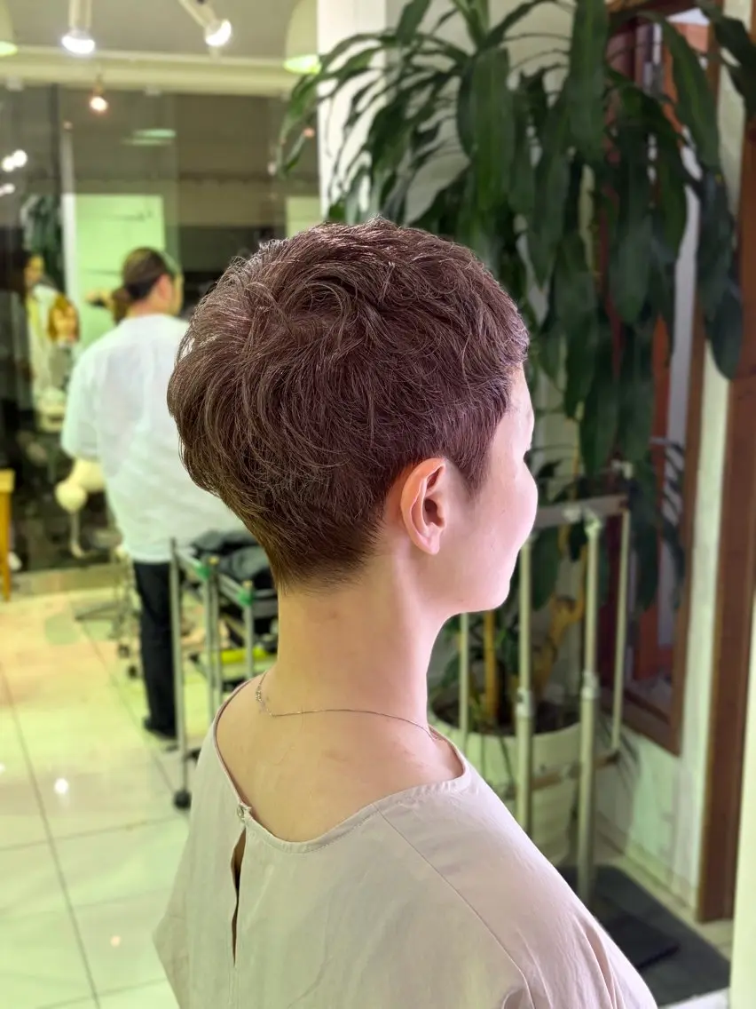 ショート 佐藤 志陽のヘアスタイル