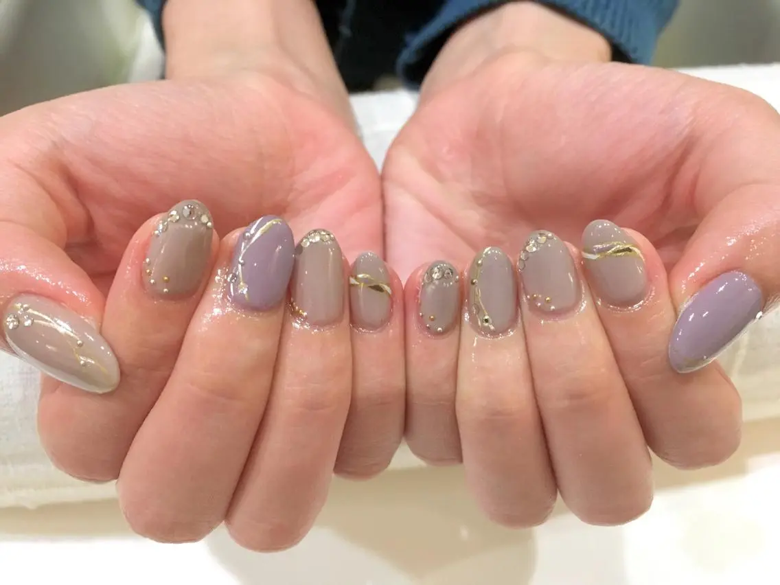 ネイル ワンカラーネイル nail salon BochiBochiのネイルデザイン
