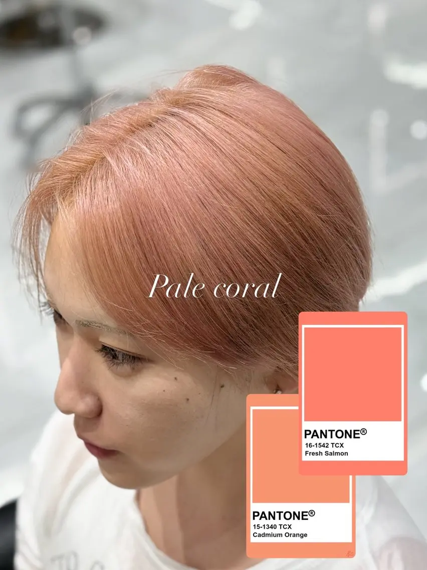 カラー メンズ オレンジ ヘアカラー 渋谷ブリーチカラー/ デザインカラー/優希のヘアスタイル