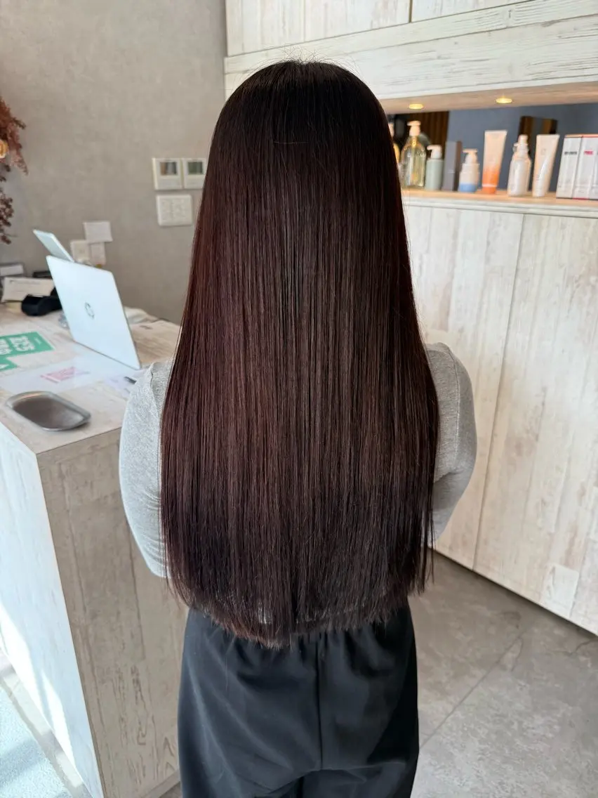 ロング カラー Bish Yanaのヘアスタイル