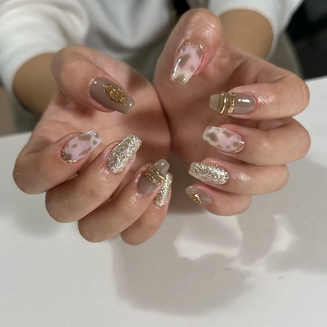 ネイル アニマル柄 nail Uyuのネイルデザイン