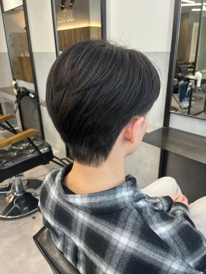ショート 韓国風ヘア カット ヘッドスパ 💜垢抜けメンズパー マ💜Sakuraのヘアスタイル