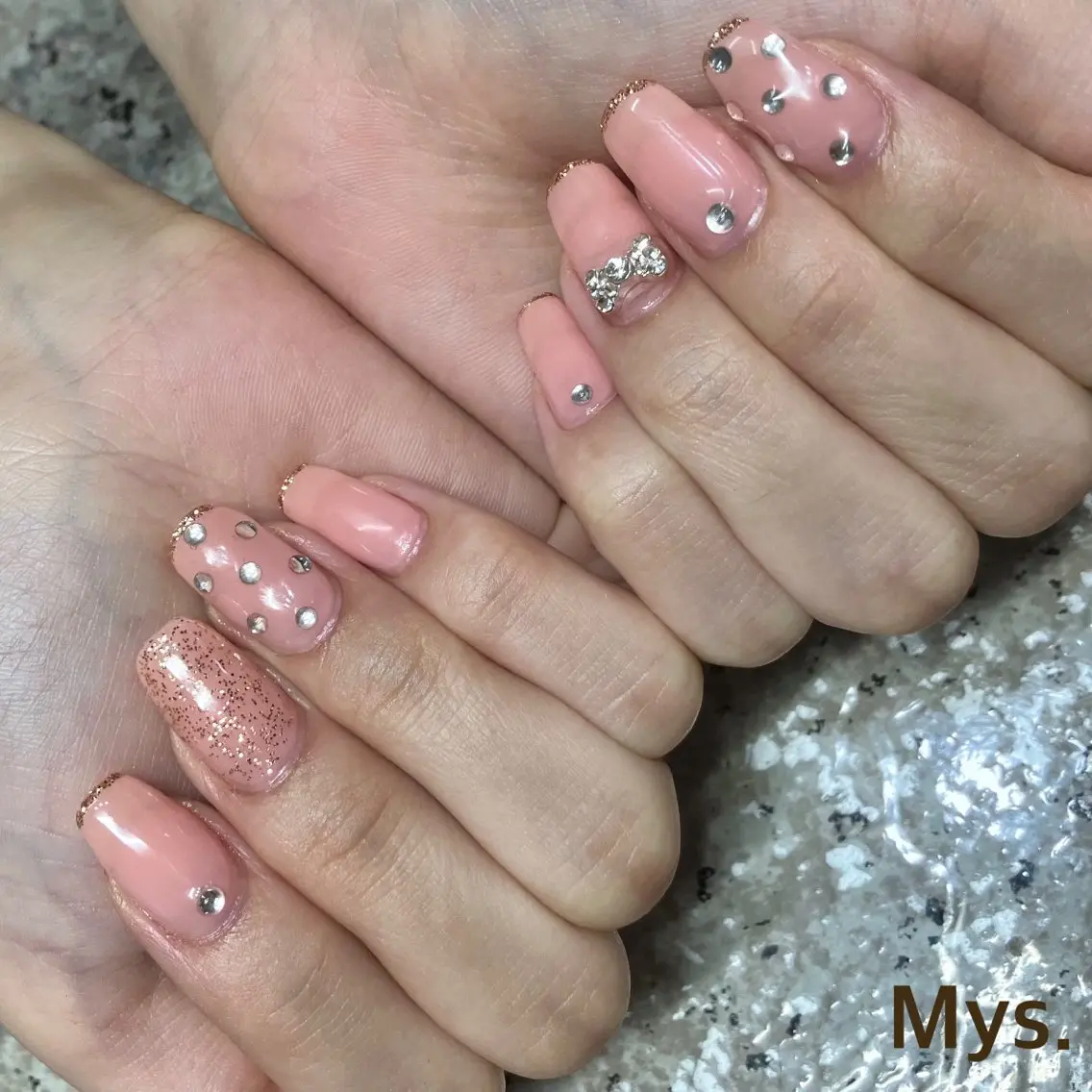 ネイル ハンドネイル Mys. 三上紗紀のネイルデザイン