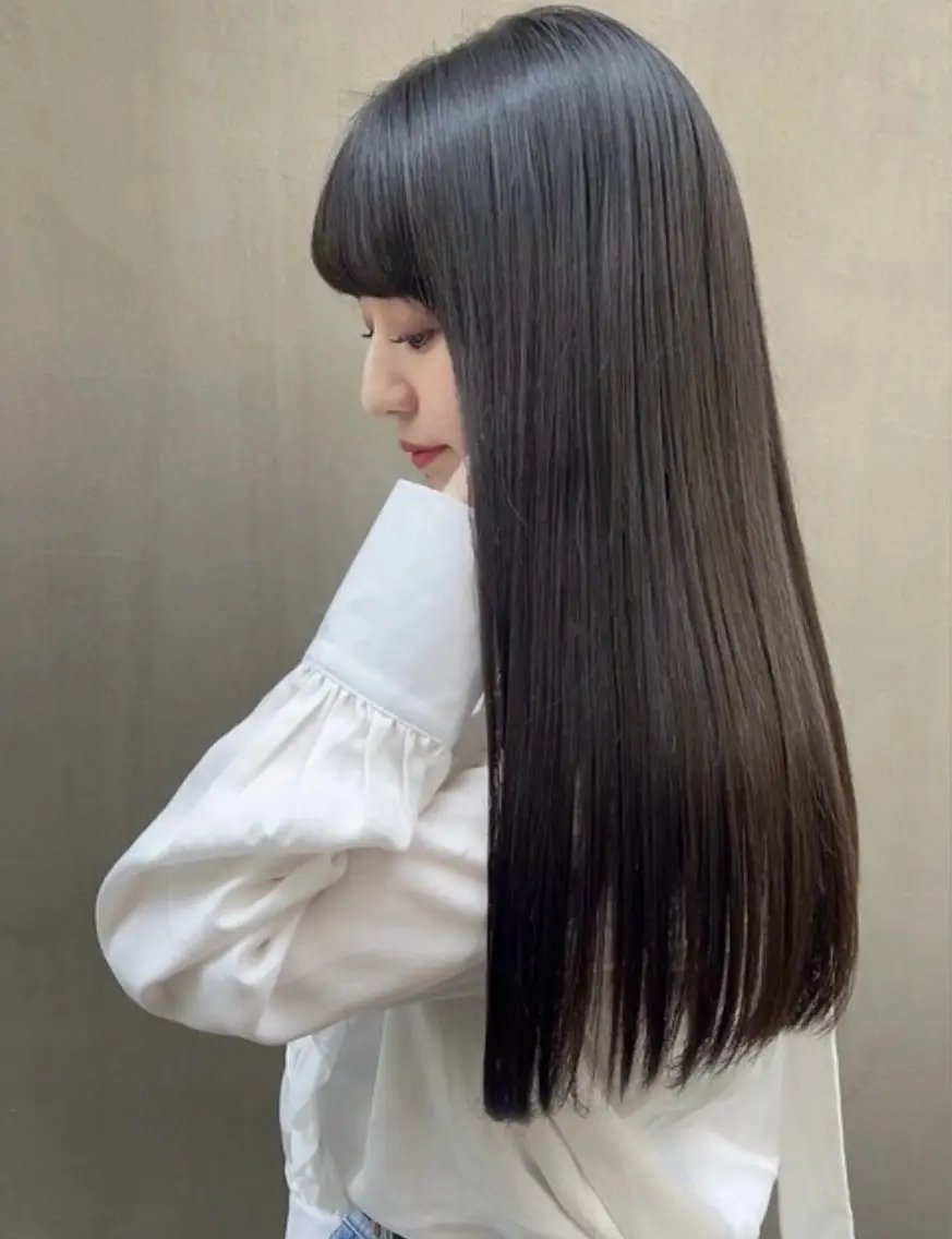 💎🩵縮毛矯正🩵💎※ブリーチ履歴のない方限定‼️の写真
