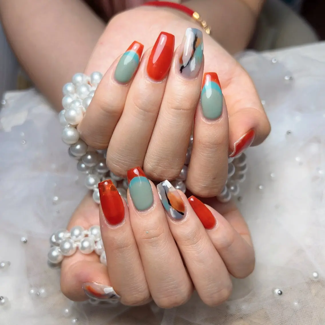 ネイル ハンドネイル Maggie Nail🦩のネイルデザイン