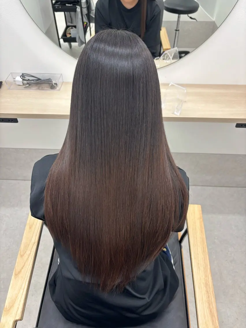 ロング 道村凜 🩶髪質改善のヘアスタイル