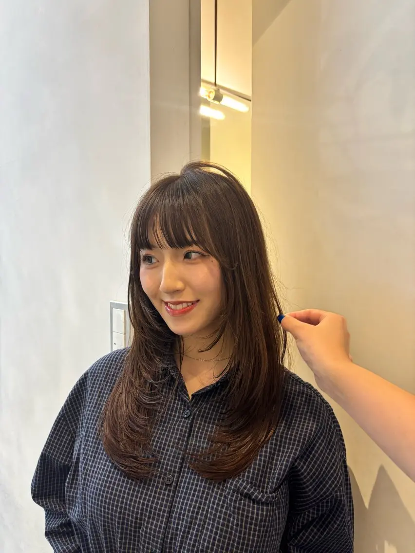 ロング カラー カット ヘアカラー トリートメント suzu🌼 /銀座のヘアスタイル
