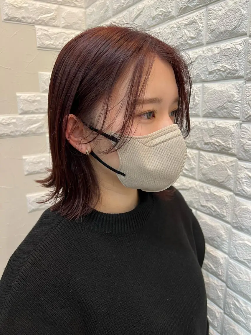 【新規価格】🍁cut+暖色カラー+Aujuaトリートメント🥀の写真