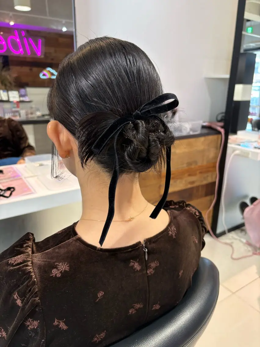 🎀🎶カチモリヘアアレンジ🎀🎶の写真