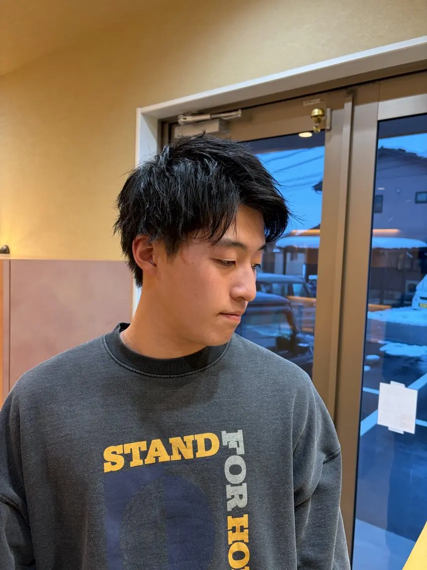メンズ メンズパーマ 刈り上げ 北村 隼規のヘアスタイル