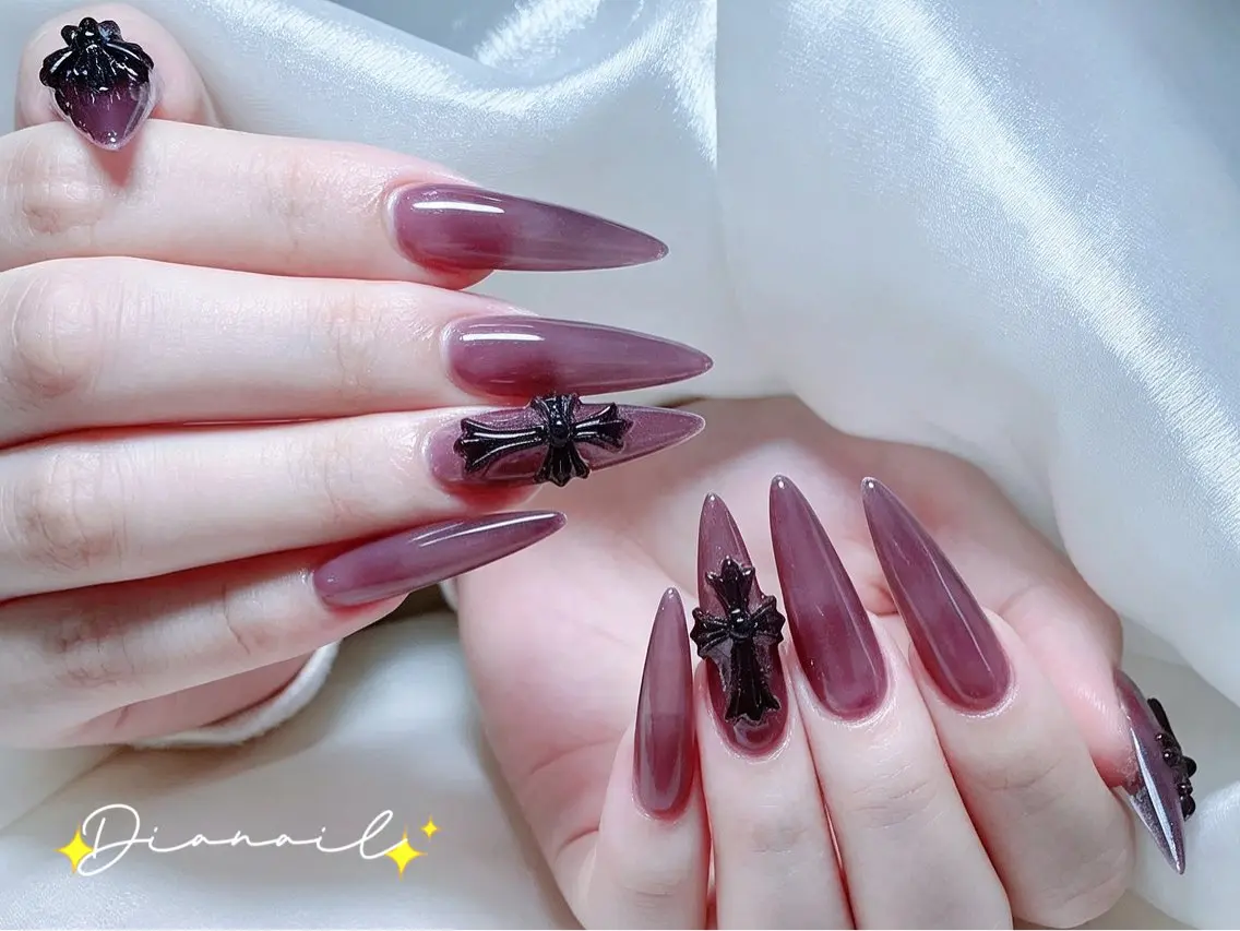 ネイル フットネイル 韓国ネイル レース マグネットネイル ニュアンスネイル ハンドネイル Dia nail サロンのネイルデザイン