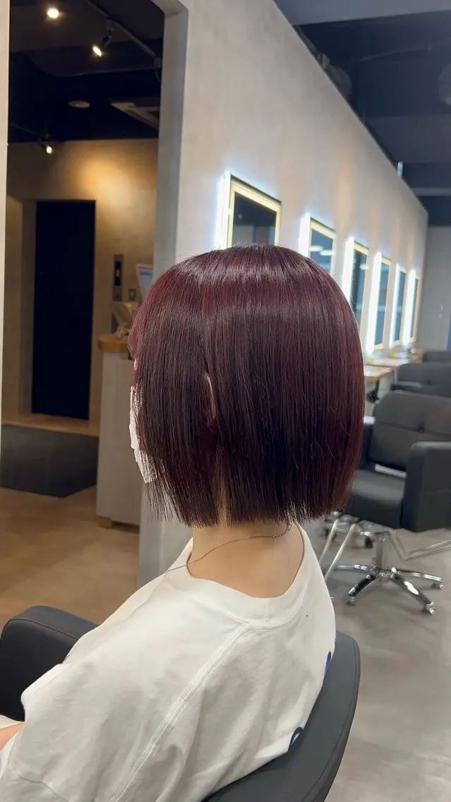 ミディアム カラー カット ヘアカラー ブリーチなしの達人 🌈KAITOのヘアスタイル
