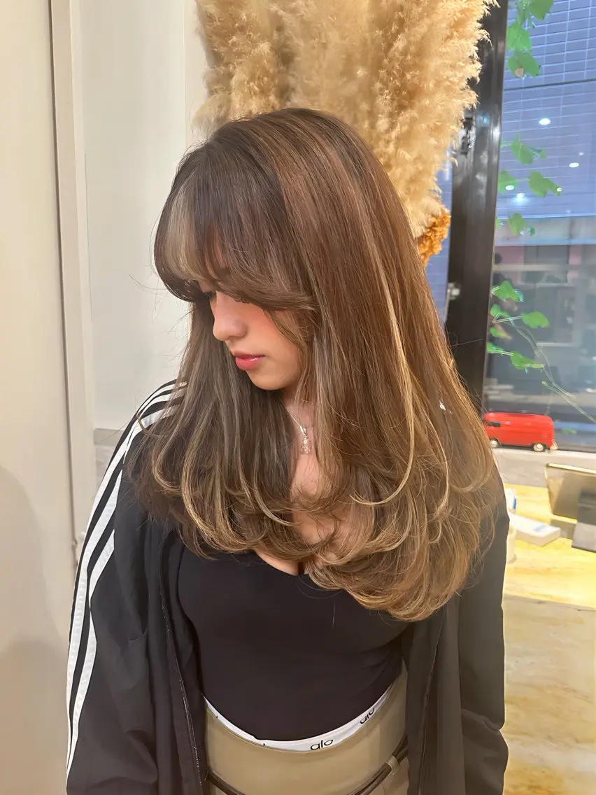 カラー レイヤーカット ショート/ダイスケのヘアスタイル