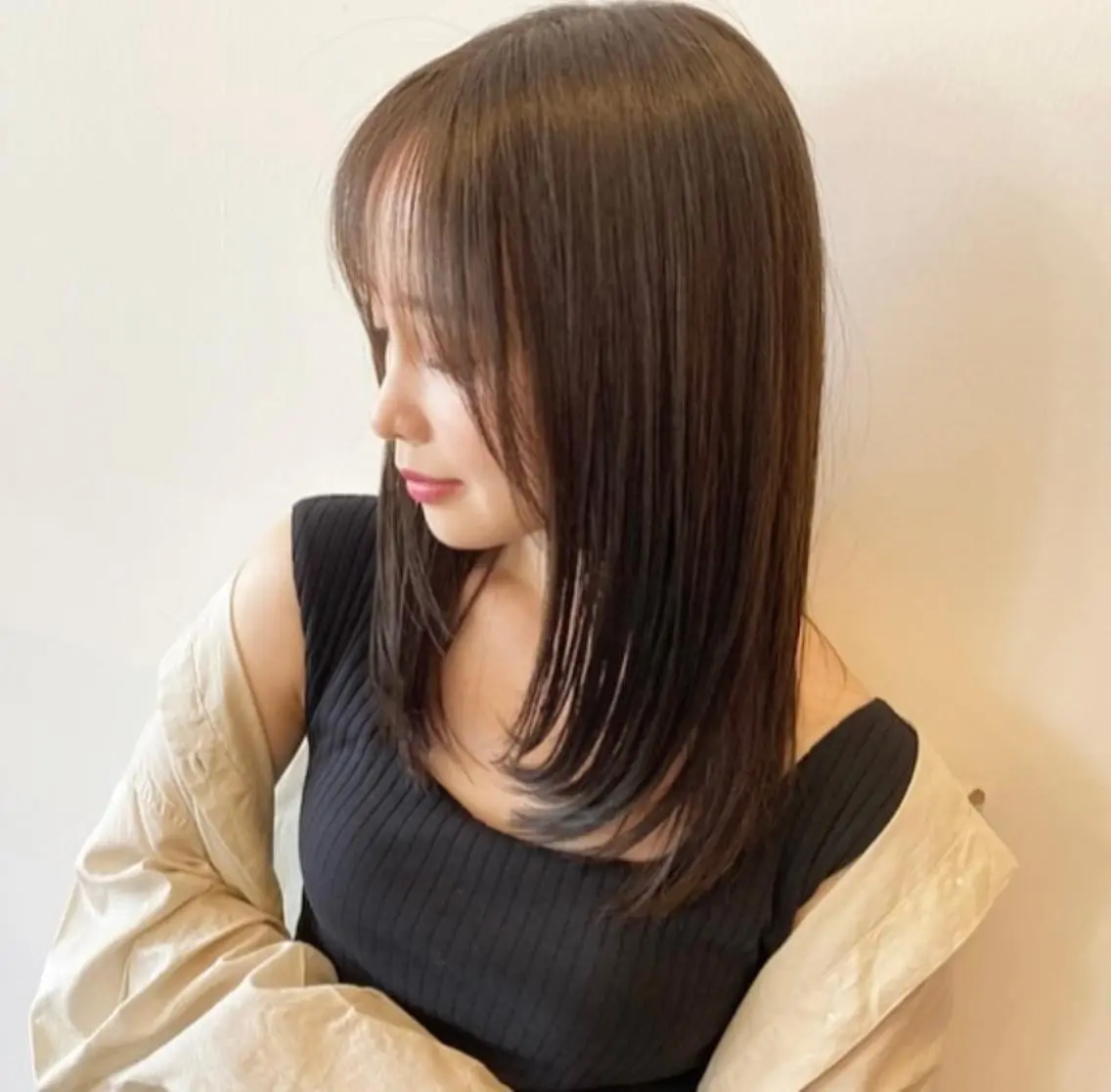 髪質改善ストレートの写真