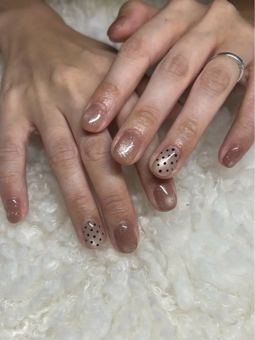 ショート ハンドネイル nail salon 【Rire】のネイルデザイン