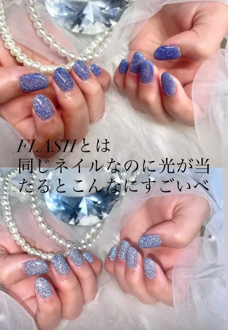 ネイル ラメ(グリッター) nail salon Glossy.みくのネイルデザイン