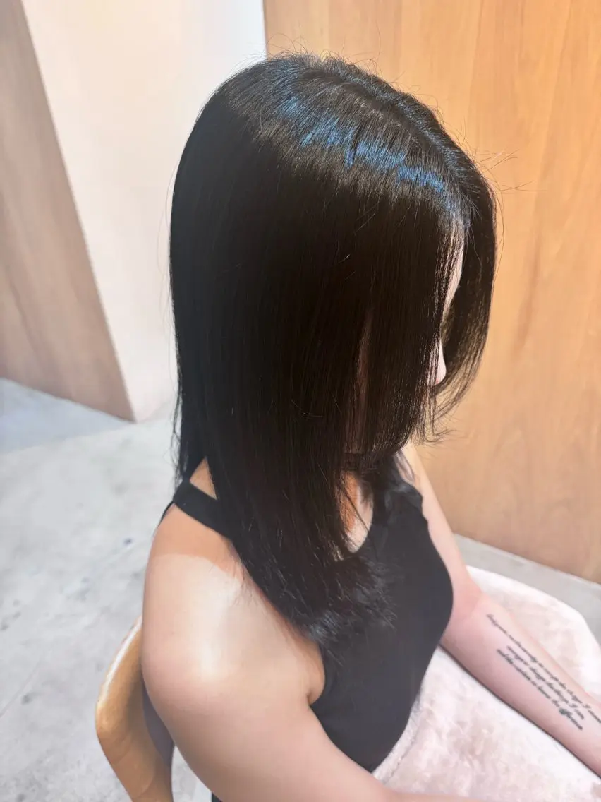 カラー 谷口 きいのヘアスタイル