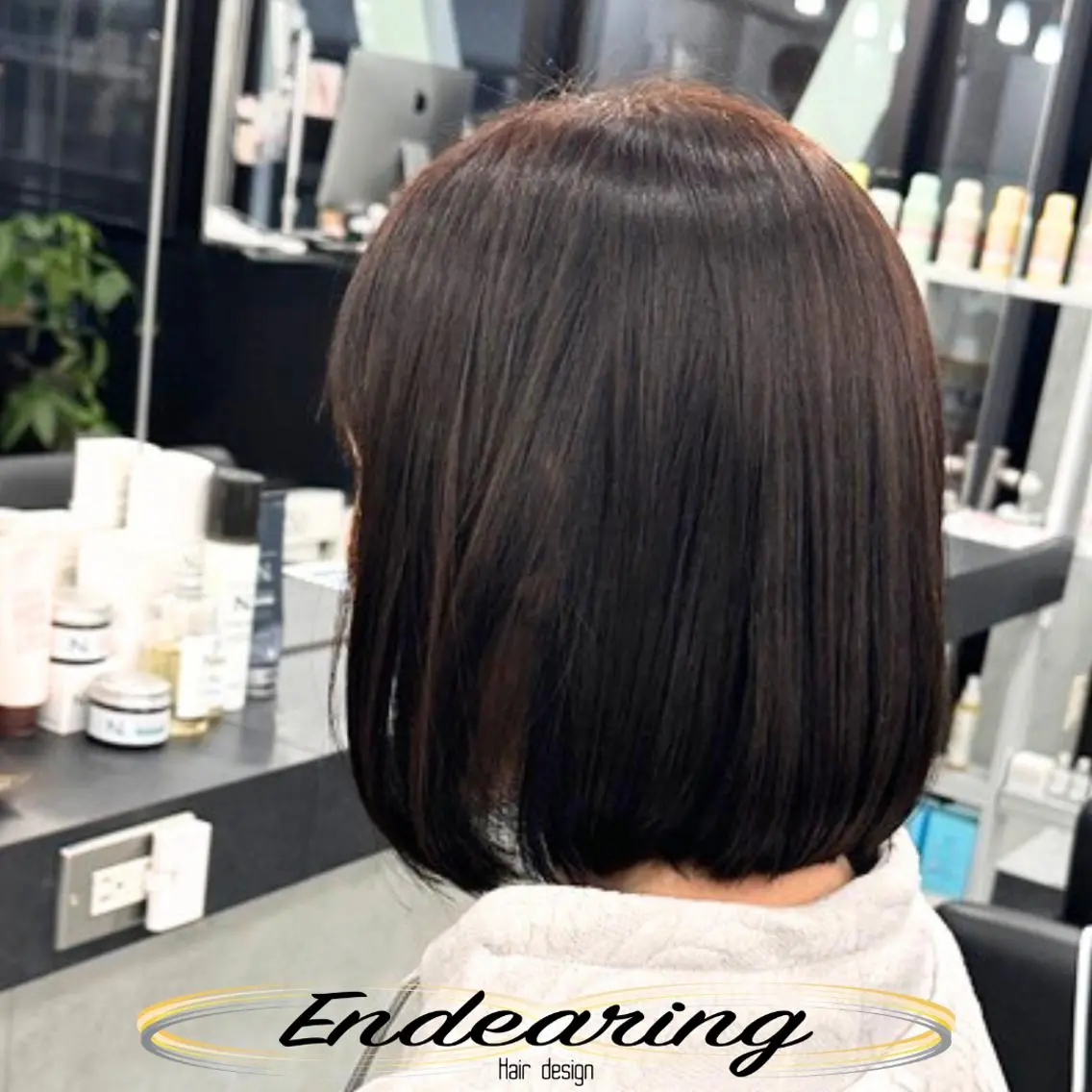 カラー ボブ カット トリートメント Endearing 銀座/YOKOのヘアスタイル