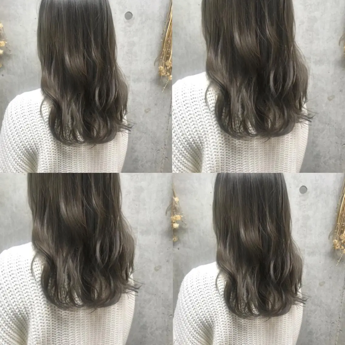 セミロング カラー ヘアアレンジ ベージュカラー Satsuki ✂︎♡のヘアスタイル