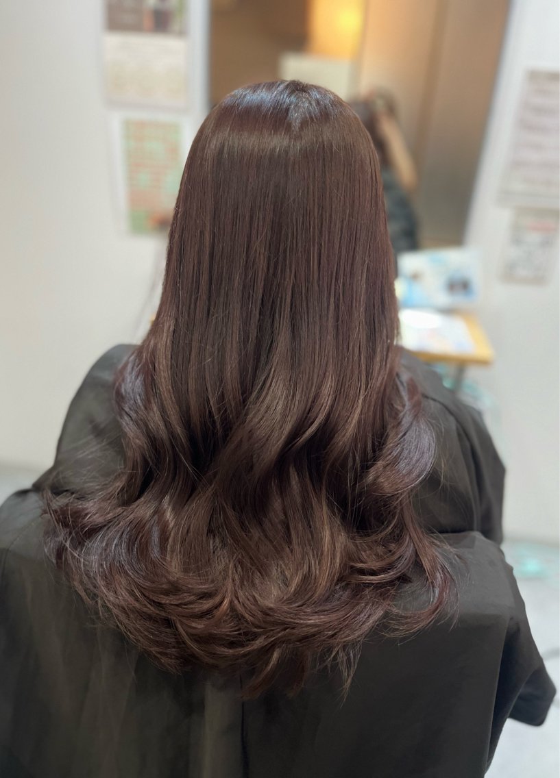 セミロング カラー カット ヘアカラー トリートメント diva REMIのヘアスタイル