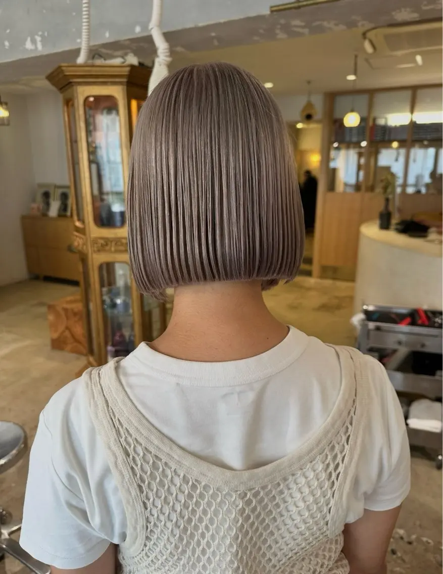 カラー 盛影 幹のヘアスタイル