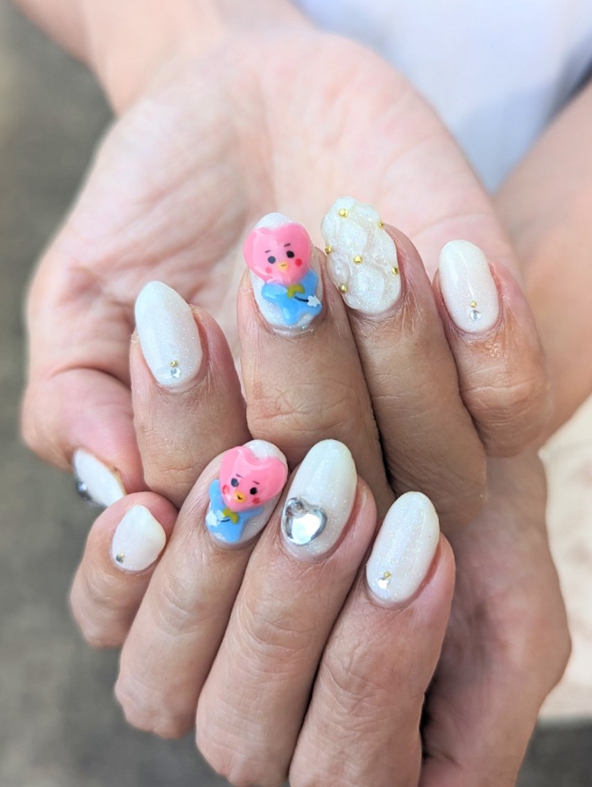 ネイル ハンドネイル 推しネイル | 　aycnailのネイルデザイン
