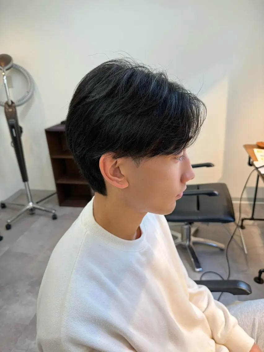 頭皮ケア◎ 【メンズカット➕炭酸シャンプー】 メンズ韓国ヘアの写真