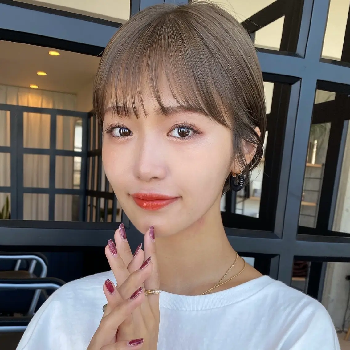ショート ハイライト 髪質改善 レイヤーカット ショートヘア ショート職人 美容師【KENTA】のヘアスタイル