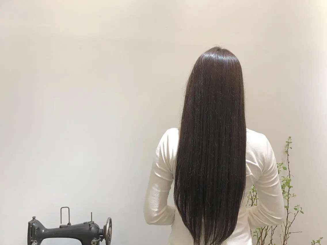 ロング カラー 土屋 紗也果のヘアスタイル