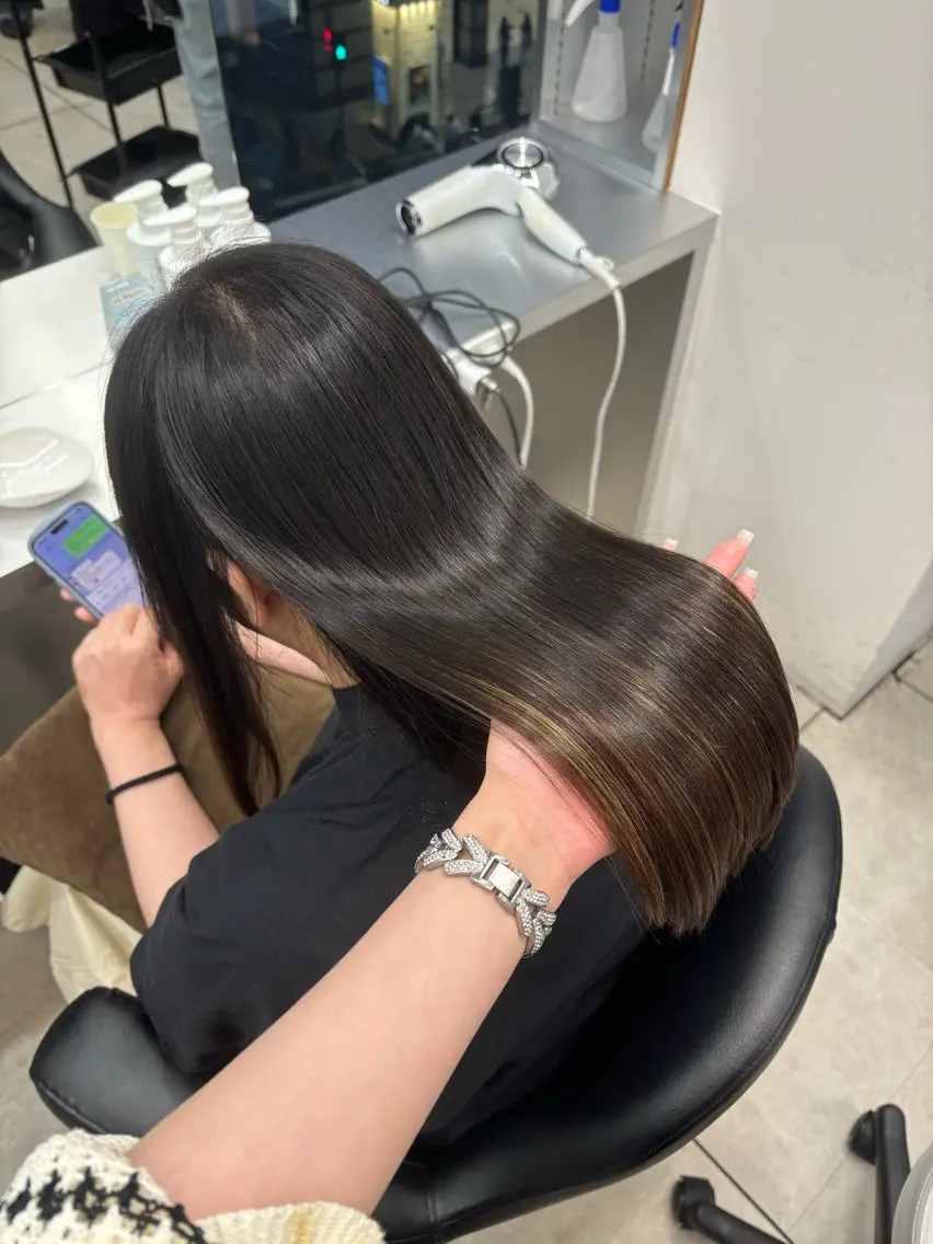 縮毛矯正 Core かんなのヘアスタイル