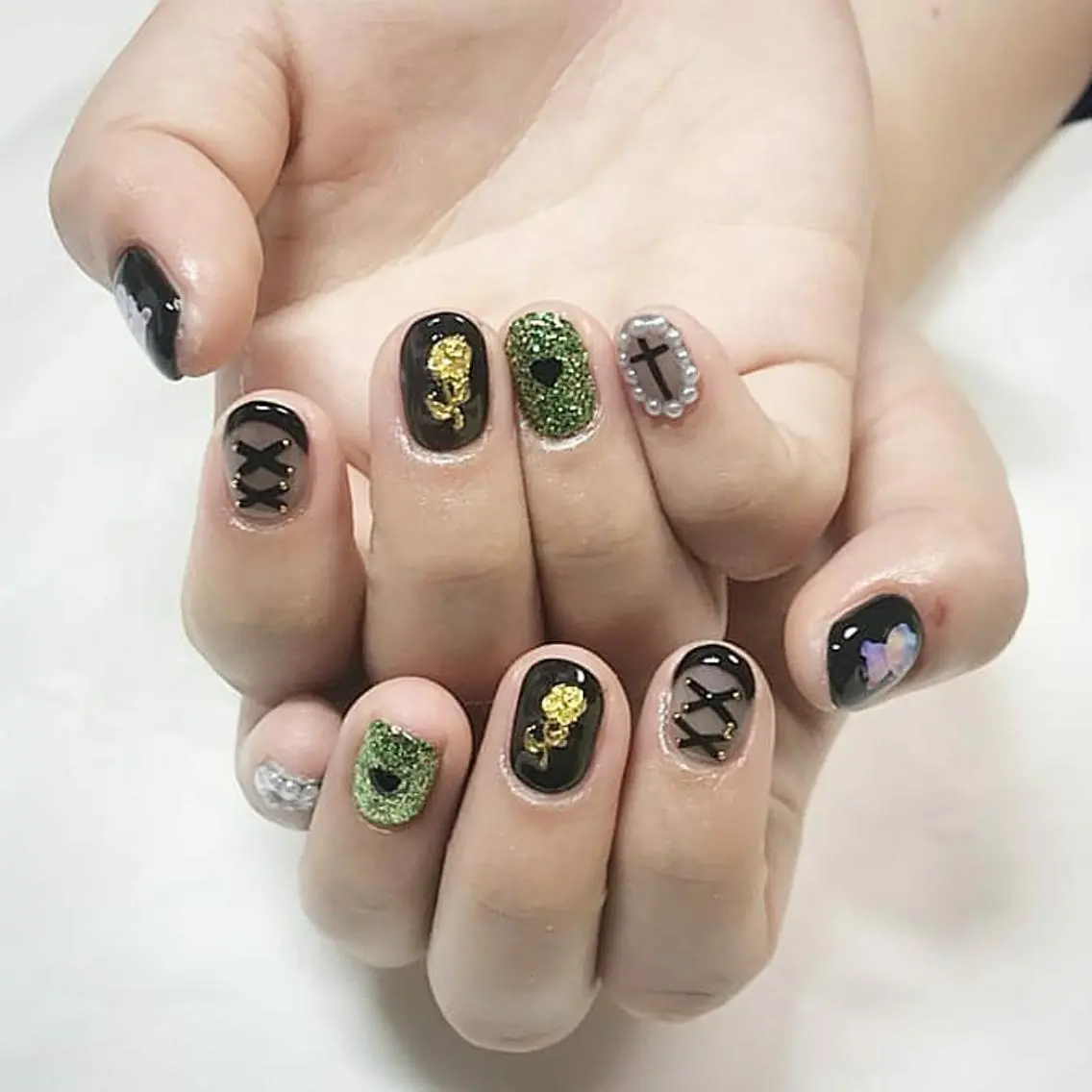 ネイル ハンドネイル ハンドケア lylynail YUUKAのネイルデザイン