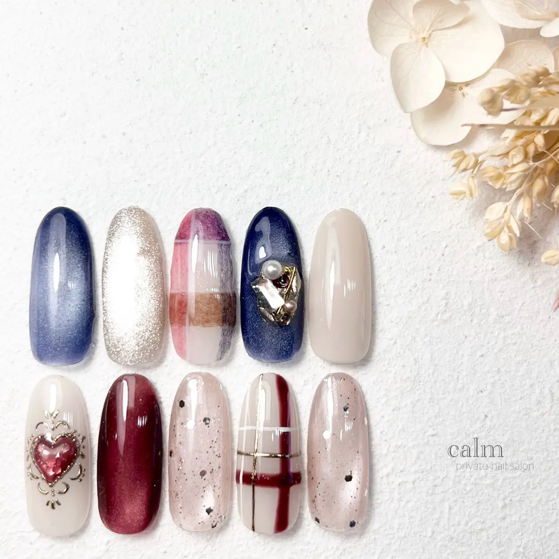 ネイル ハンドネイル calm 〔ｶｰﾑ〕のネイルデザイン