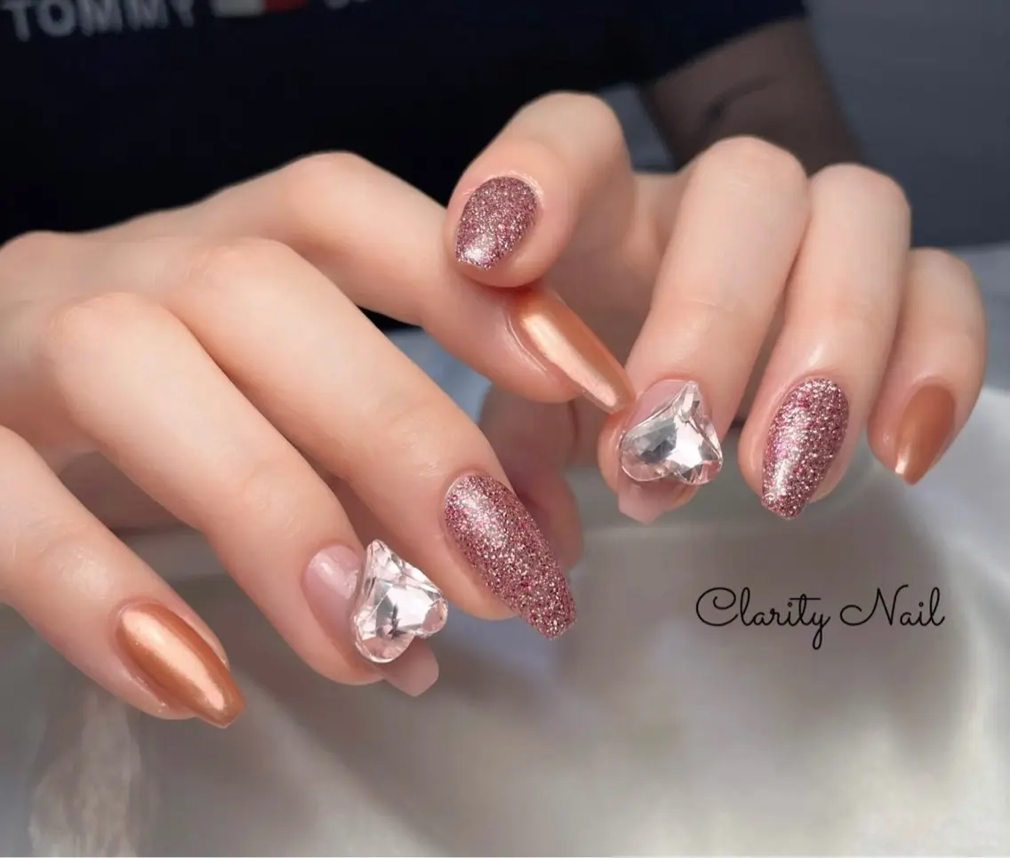 ネイル アートネイル 持ち込み ハンドネイル Clarity Nailのネイルデザイン